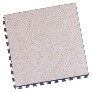 BoTiendra Klickfliese mit Natursteinoptik Cream Terrazzo