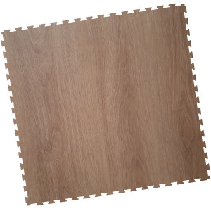 Gewerbeboden PVC Klickfliese mit Holzlook