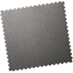 Gewerbeboden PVC Klickfliese mit Metalloptik