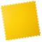 Fitnessboden PVC Industrie Klickfliese gekornt gelb