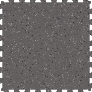 Design Klickfliese 457x457 mm gesprenkelt dunkel-grau