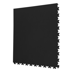 Garagenboden PVC Klickfliese 7 mm schwarz