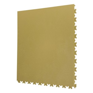 Garagenboden PVC Klickfliese 7 mm beige