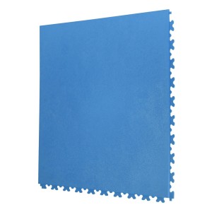 Garagenboden PVC Klickfliese 7 mm hell-blau